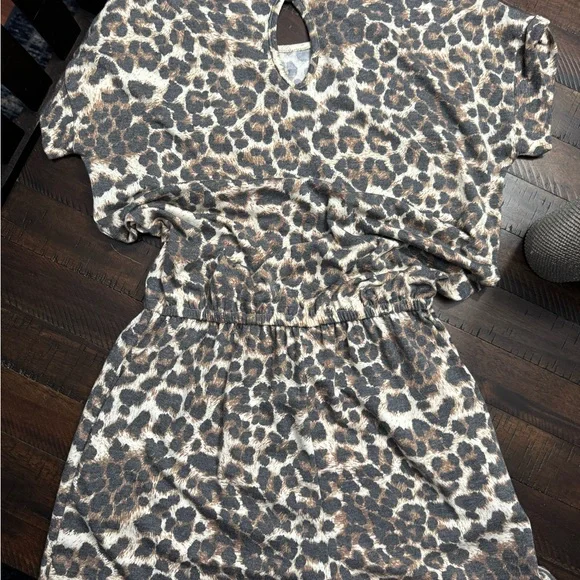 Leopard Print Dress - Picture 4 of 4